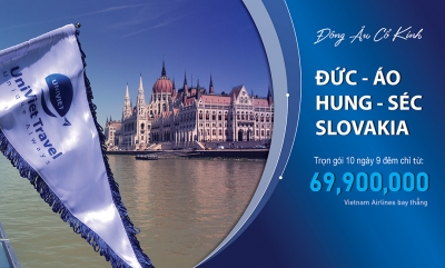 TOUR ĐÔNG ÂU 5 NƯỚC: ĐỨC - ÁO - HUNGARY - SLOVAKIA - SÉC