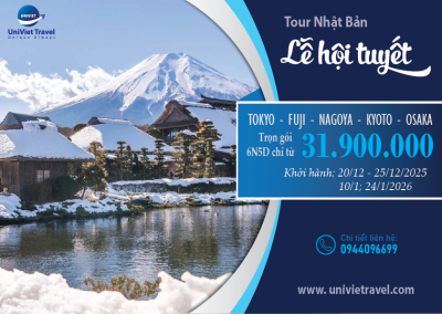 ĐÓN GIÁNG SINH TẠI NHẬT BẢN 2025