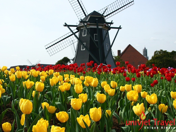 Huis Ten Bosch - Hà Lan thu nhỏ tại Nhật Bản.