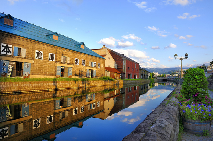 lang man thanh pho otaru nhat ban