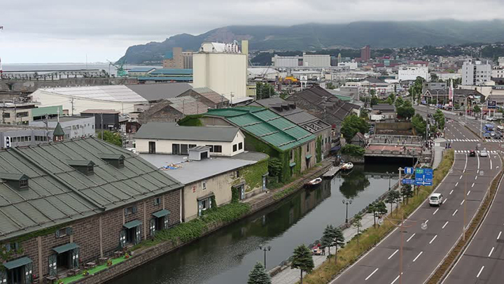 lang man thanh pho otaru nhat ban