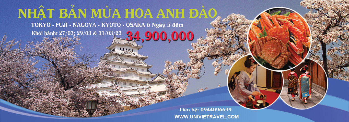 Nhat Ban Mua Hoa Anh Dao 2023