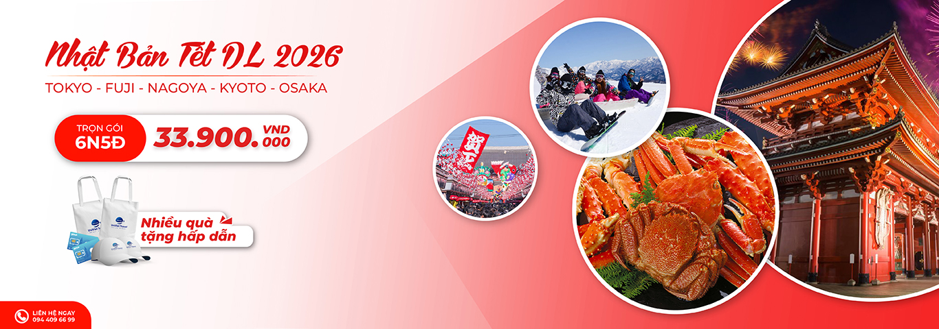 Nhật Bản - Tết DL 2026