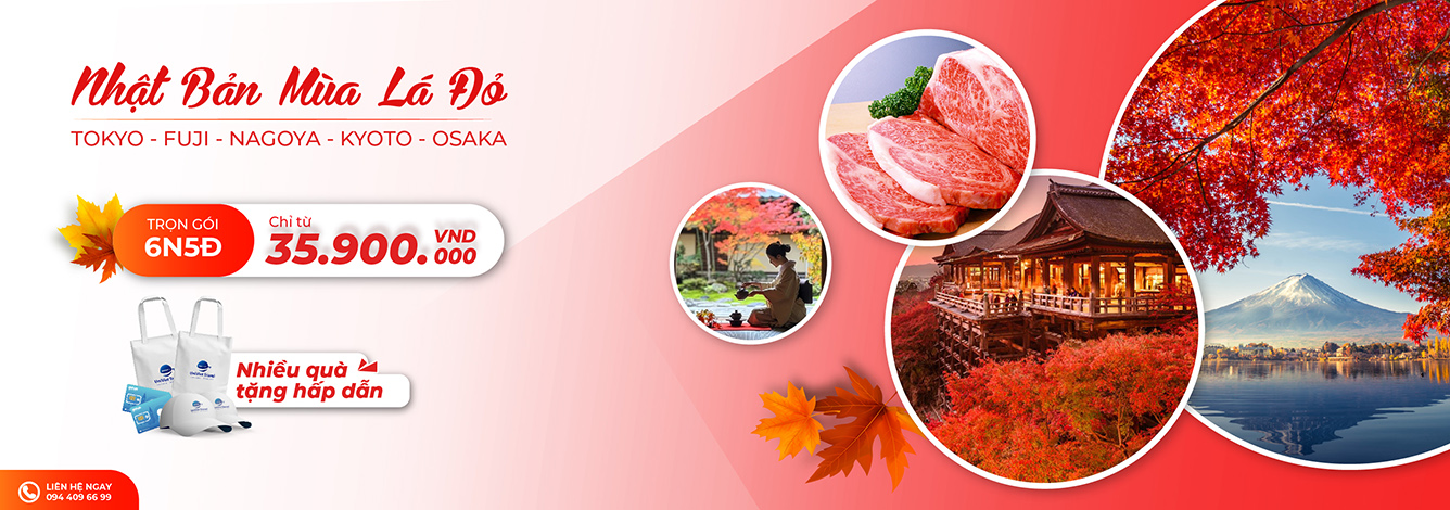 Nhật Bản mùa lá đỏ