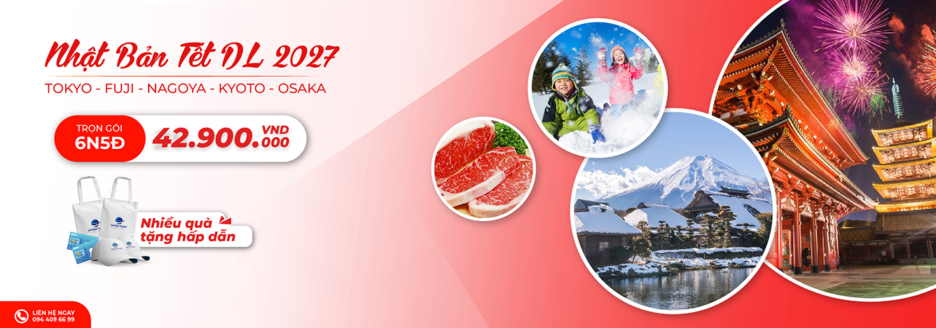 Nhật Bản tết DL 2027