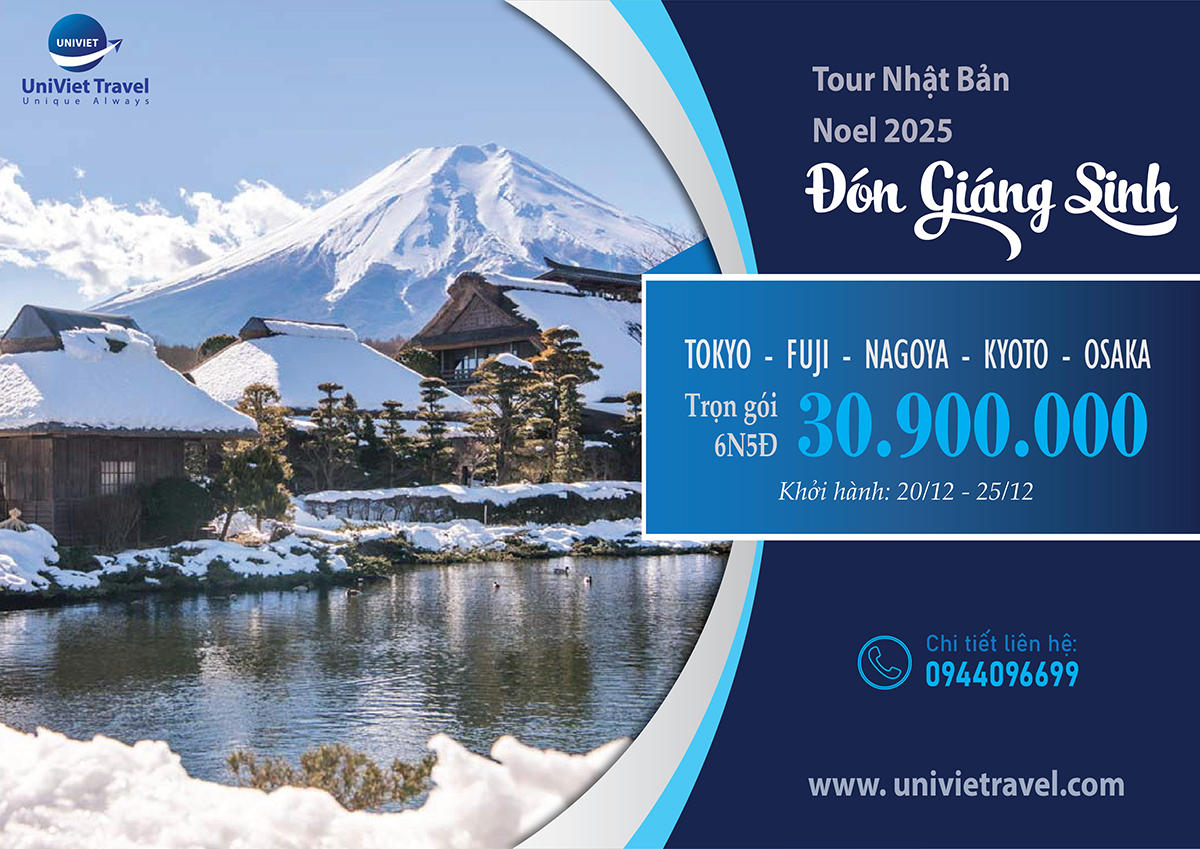 ĐÓN GIÁNG SINH TẠI NHẬT BẢN 2025
