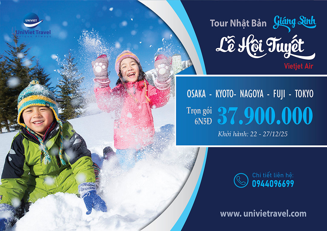 ĐÓN GIÁNG SINH TẠI NHẬT BẢN 2026