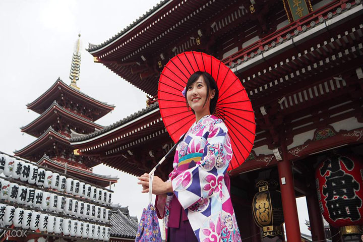 NHẬT BẢN TỰ TÚC - 1 NGÀY TRẢI NGHIỆM KIMONO VÀ DẠO BƯỚC TRÊN PHỐ ASAKUSA